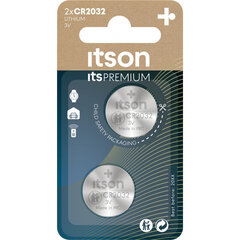 itson itsPREMIUM patarei CR2032IT/2BP hind ja info | Patareid | hansapost.ee