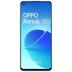 Oppo Reno6 5G 8GB 128GB 6.43" Blue hind ja info | OPPO Mobiiltelefonid ja lisatarvikud | hansapost.ee