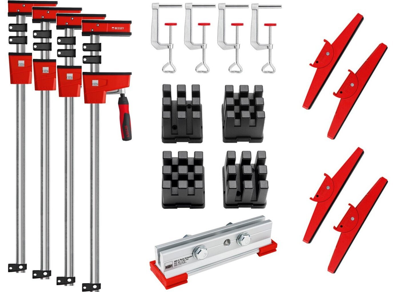 Bessey tööriistakomplekt KRE-SET-A hind ja info | Käsitööriistad | hansapost.ee