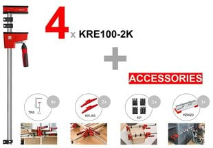 Bessey tööriistakomplekt KRE-SET-A цена и информация | Механические инструменты | hansapost.ee