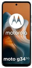 Motorola Moto G34 5G 8/256GB Charcoal Black price and information | Telephones | hansapost.ee