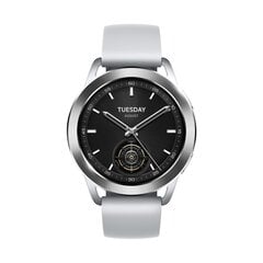 Kahjustatud pakendiga toode. Xiaomi Watch S3 Silver hind ja info | Mobiiltelefonid, foto- ja videotooted defektiga pakendis | hansapost.ee