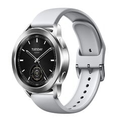 Kahjustatud pakendiga toode. Xiaomi Watch S3 Silver hind ja info | Mobiiltelefonid, foto- ja videotooted defektiga pakendis | hansapost.ee