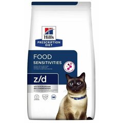 Hill's PD Food Sensitivities z/d koos kodulindudega, 1,5 kg hind ja info | Kassi kuivtoit ja kassikrõbinad | hansapost.ee