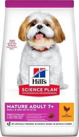 Hill's Science Plan Canine Mature Adult väikeste ja miniatuursete tõugude täiskasvanud koertele kanaga, 1,5 kg цена и информация | Koerte kuivtoit ja krõbinad | hansapost.ee