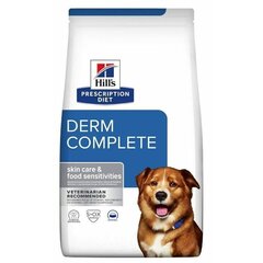 Hill's Prescription Diet Derm Complete täiskasvanud koertele kodulindudega, 1,5 kg price and information | Dry dog food and crisps | hansapost.ee