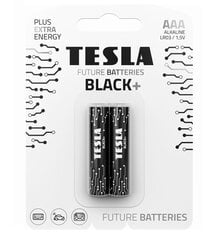 Tesla must+ LR03 B2 1,5V 2 tükki 2 tükki hind ja info | Patareid | hansapost.ee