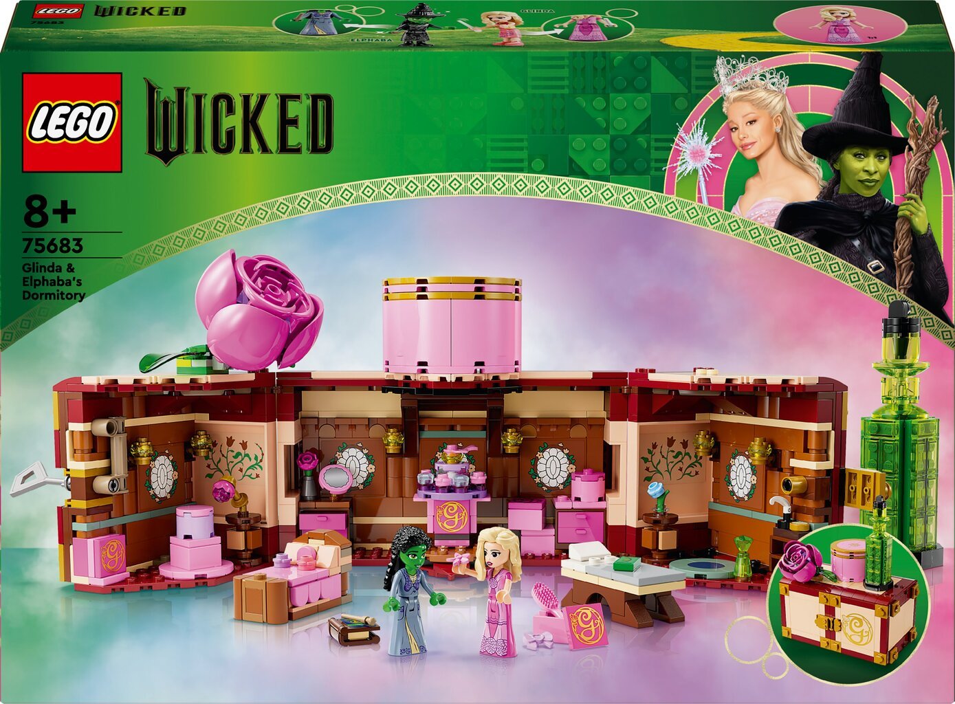 75683 LEGO® Wicked Glinda ja Elphaba ühiselamu цена и информация | Klotsid ja konstruktorid | hansapost.ee