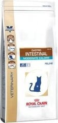 Royal Canin Gastro Intestinal Moderate Calorie GIM 35, 400 г цена и информация | Кошачьи консервы | hansapost.ee