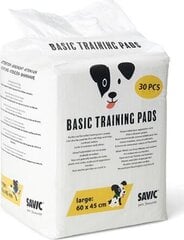 Подстилки для собак Savic Basic, 60x45 см, 30 шт. цена и информация | Средства по уходу за животными | hansapost.ee