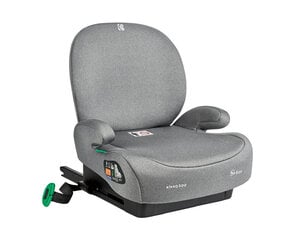 Turvatool KikkaBoo i-Boost i-Size, 22-36 kg, Light Grey hind ja info | Turvatoolid ja turvahällid | hansapost.ee