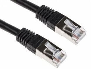 Brackton RJ45 Male - RJ45 Male 3 м Black CAT6 цена и информация | Кабели и провода | hansapost.ee