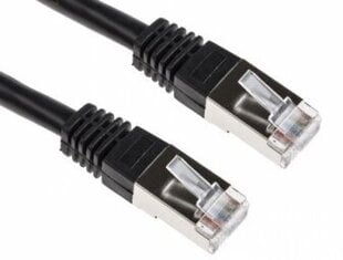 Brackton RJ45 Male - RJ45 Male 10m Black CAT6 hind ja info | Juhtmed ja kaablid | hansapost.ee