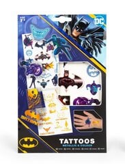 Tätoveeringute komplekt RMS Batman Tattoos 62-0303 37153 hind ja info | Mänguasjad tüdrukutele | hansapost.ee