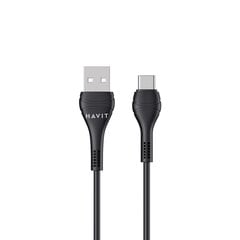 Кабель HAVIT cable  CB6161 USB - USB-C, 1.0 м цена и информация | Borofone 43757-uniw | hansapost.ee