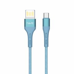 Кабель HAVIT cable H6113 USB - USB-C  1.2 м, 2.1A цена и информация | Borofone 43757-uniw | hansapost.ee