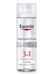 Mitsellaarvesi Eucerin DermatoClean 3in1 200 ml цена и информация | Аппараты для ухода за лицом | hansapost.ee