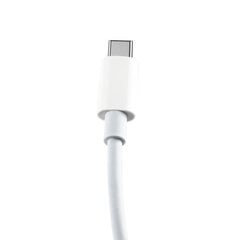 Maxlife cable MXUC-05 USB-C - USB-C 1,0 м 100 Вт white цена и информация | Borofone 43757-uniw | hansapost.ee