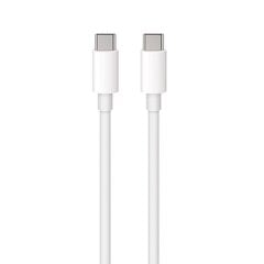 Maxlife cable MXUC-05 USB-C - USB-C 2,0 м 100 Вт white цена и информация | Borofone 43757-uniw | hansapost.ee