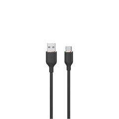 Devia cable Jelly USB - USB-C 1,2 m 2,4A black цена и информация | Borofone 43757-uniw | hansapost.ee