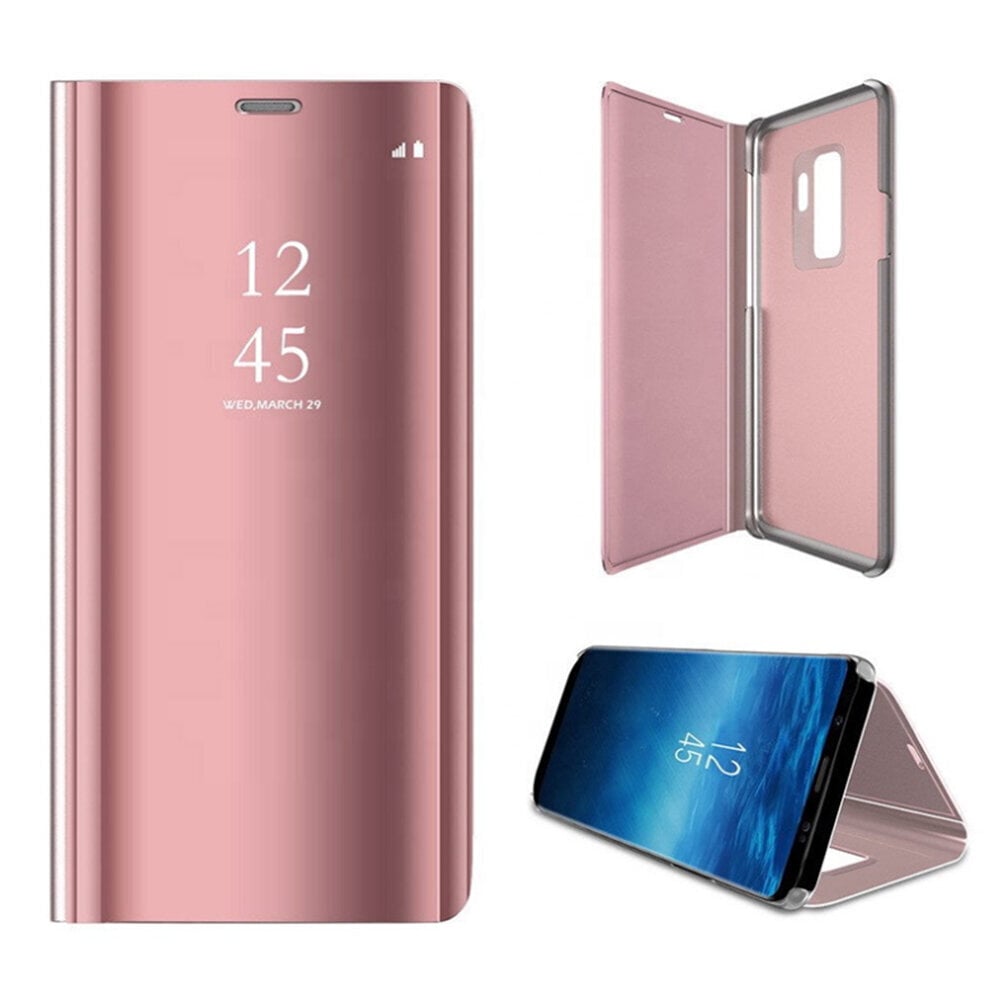 Smart Clear View case for Samsung Galaxy A33 5G pink цена и информация | Telefonide kaitsekaaned ja -ümbrised | hansapost.ee