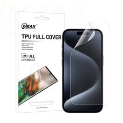 Vmax protective film invisble TPU film - full coverage for iPhone 12 Pro Max 6,7" цена и информация | Защитные пленки для телефонов | hansapost.ee