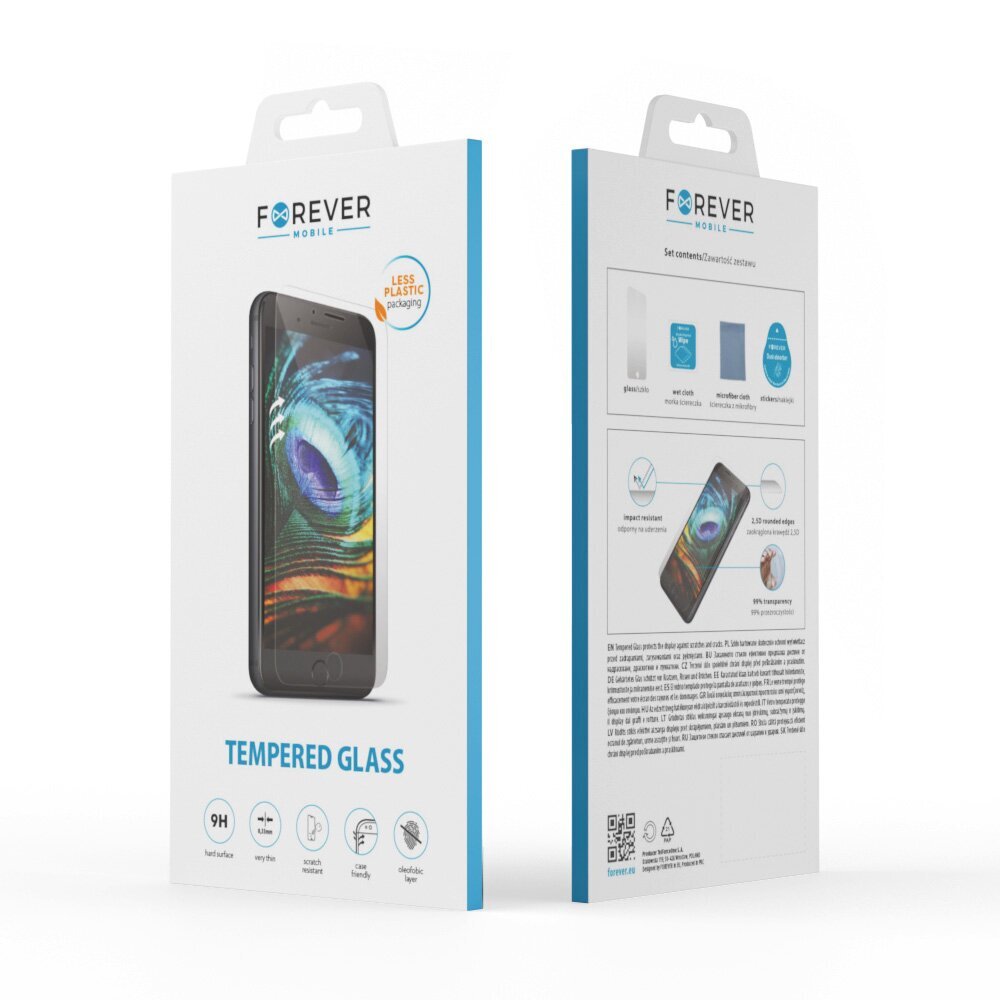 Forever Tempered Glass 2.5D hind ja info | Ekraani kaitseklaasid ja kaitsekiled | hansapost.ee