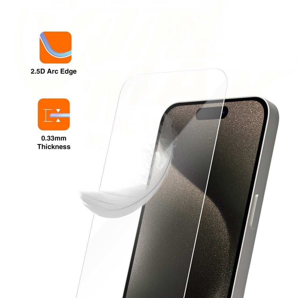 Vmax tempered glass 2,5D hind ja info | Ekraani kaitseklaasid ja kaitsekiled | hansapost.ee