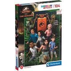 Pusle Clementoni Jurassic World, CLM27544, 104 tk hind ja info | Pusled lastele ja täiskasvanutele | hansapost.ee