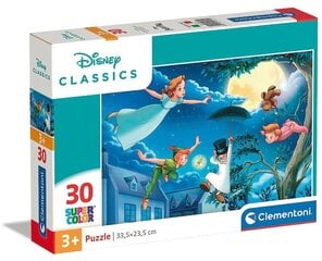 Pusle Clementoni 30 tk, Superkolor Disney Classic 20279 hind ja info | Pusled lastele ja täiskasvanutele | hansapost.ee