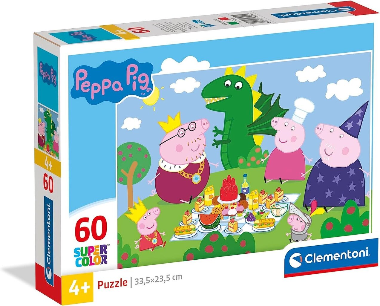 Pusle Clementoni 60 tk, Peppa PIG 26204 hind ja info | Pusled lastele ja täiskasvanutele | hansapost.ee