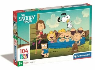 Pusle The Snoopy Show Clementoni, 27266, 104 tk hind ja info | Pusled lastele ja täiskasvanutele | hansapost.ee