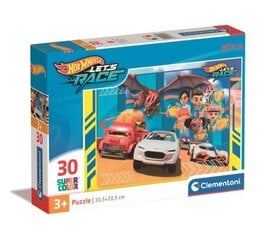 Clementoni Puzle Hotwheels Art.20284 Пазл ,30шт. цена и информация | Пазлы | hansapost.ee