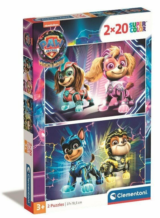 Pusle Paw Patrol The Mighty Clementoni, 40 d цена и информация | Pusled lastele ja täiskasvanutele | hansapost.ee