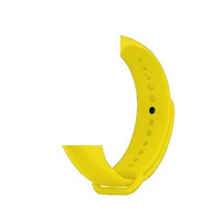 Devia band Deluxe Sport for Xiaomi Mi Band 3/ Mi Band 4 yellow hind ja info | Nutikellade aksessuaarid ja tarvikud | hansapost.ee