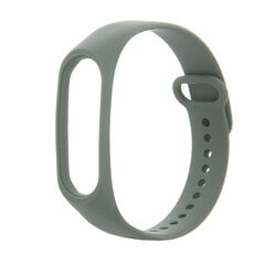 Silicone band for Xiaomi Mi Band 3 / 4 khaki цена и информация | Аксессуары для смарт-часов и браслетов | hansapost.ee