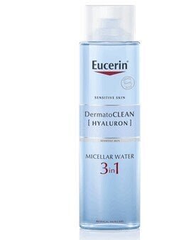 Mitsellaarvesi Eucerin DermatoClean 3 in 1, 400 ml цена и информация | Näopuhastusvahendid | hansapost.ee