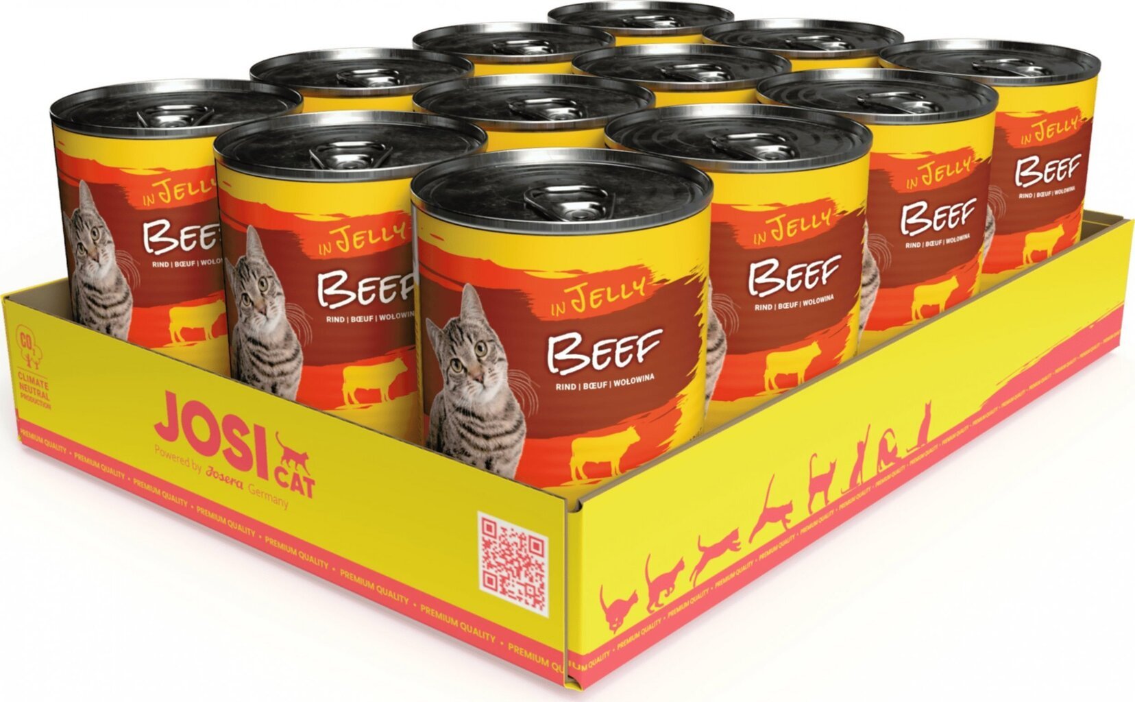 JosiCat veiselihaga, 12x415 g hind ja info | Kassikonservid | hansapost.ee