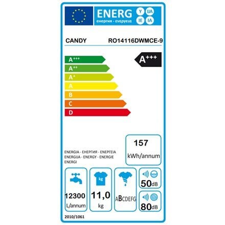 Candy RO14116DWMCE-9 hind ja info | Pesumasinad | hansapost.ee