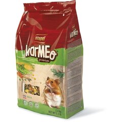 Toit hamstritele Vitapol Karmeo Premium, 2,5 kg hind ja info | Toit väikeloomadele | hansapost.ee