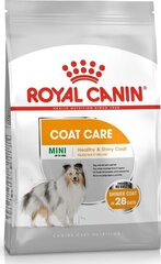 Royal Canin CCN Mini Coat Care для взрослых собак, 8 кг цена и информация | Сухой корм для собак | hansapost.ee