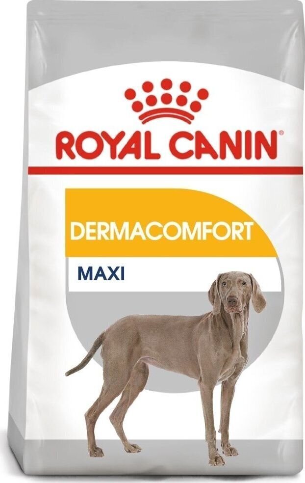 Royal Canin ccn maxi dermacomfort täiskasvanud suurte tõugude koertele, 3 kg цена и информация | Koerte kuivtoit ja krõbinad | hansapost.ee