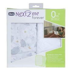 Простыни для люльки Chicco Next2me Forever, Grey Sheep, 2 шт. цена и информация | Дорожные кроватки | hansapost.ee