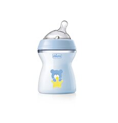 Бутылочка Chicco Natural Feeling Boy, 2 мес+, 250 мл цена и информация | Бутылочки и аксессуары | hansapost.ee