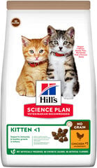 Hill's Science Plan kassipoegadele kanaga, 1,5 kg price and information | Dry cat food and cat crackers | hansapost.ee