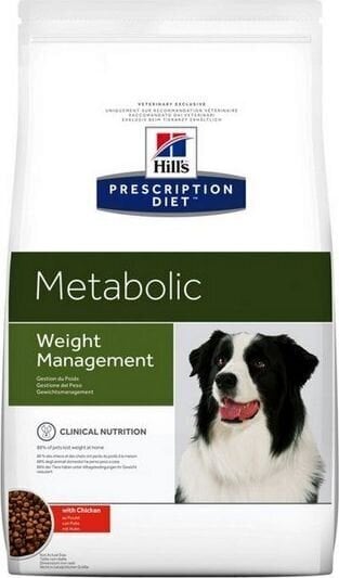 Hill's Prescription Diet Hill's Prescription Diet Metabolic Canine täiskasvanud koertele 1,5 kg hind ja info | Koerte kuivtoit ja krõbinad | hansapost.ee