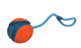 Mänguasi koertele Chuckit! Rope Fetch pall, 13 cm, sinine/oranž price and information | Koerte mänguasjad | hansapost.ee