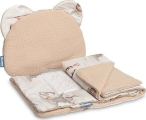 Sensillo vankri voodipesu komplekt Muslin Browse, 56×76 cm, 2-osaline price and information | Laste voodipesu | hansapost.ee