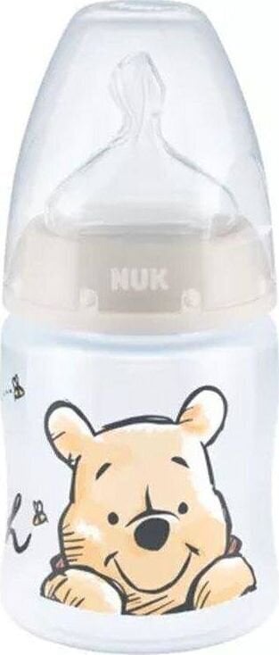 Pudel koos temperatuuriindikaatoriga Nuk Winnie The Pooh, 0-6 kuud, 150 ml цена и информация | Lutipudelid ja tarvikud | hansapost.ee