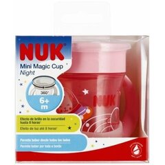 Tass Nuk Mini Magic Cup, roosa, 6+ kuud, 160 ml hind ja info | Lutipudelid ja tarvikud | hansapost.ee